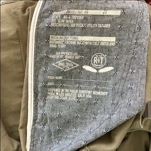 Rogue Territory canvas chinos